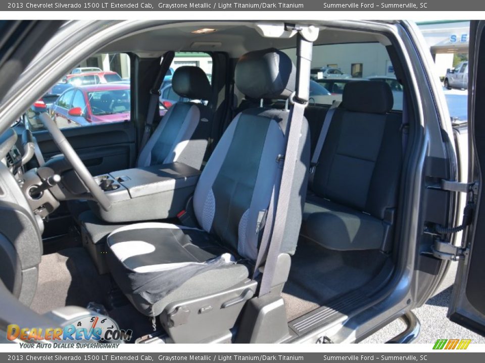 2013 Chevrolet Silverado 1500 LT Extended Cab Graystone Metallic / Light Titanium/Dark Titanium Photo #12