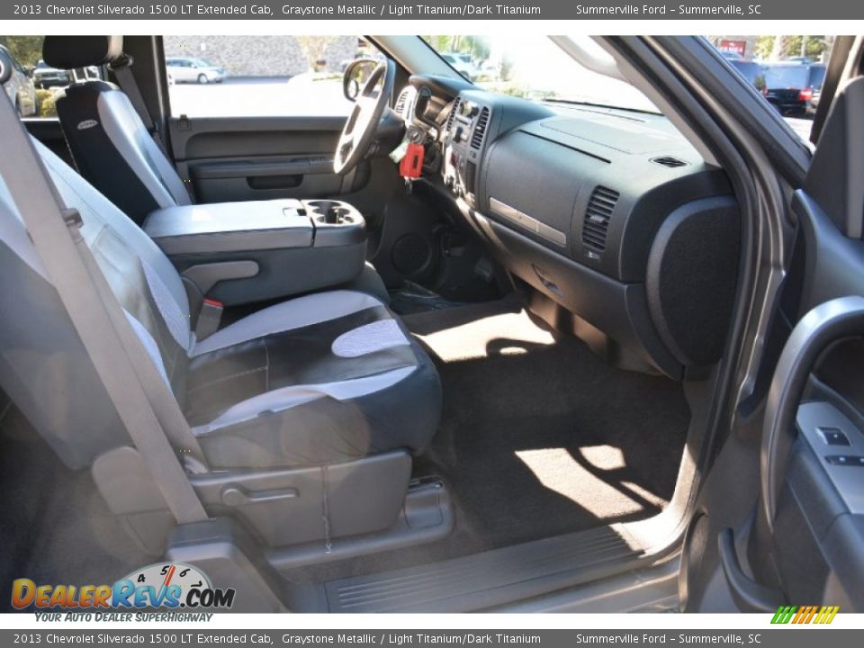 2013 Chevrolet Silverado 1500 LT Extended Cab Graystone Metallic / Light Titanium/Dark Titanium Photo #21
