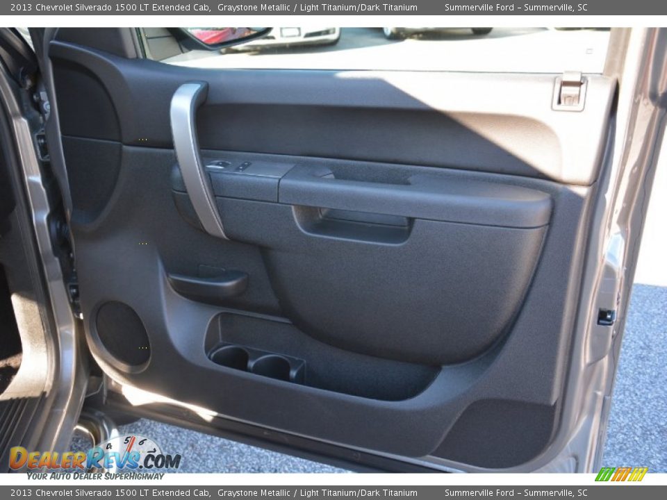 2013 Chevrolet Silverado 1500 LT Extended Cab Graystone Metallic / Light Titanium/Dark Titanium Photo #22
