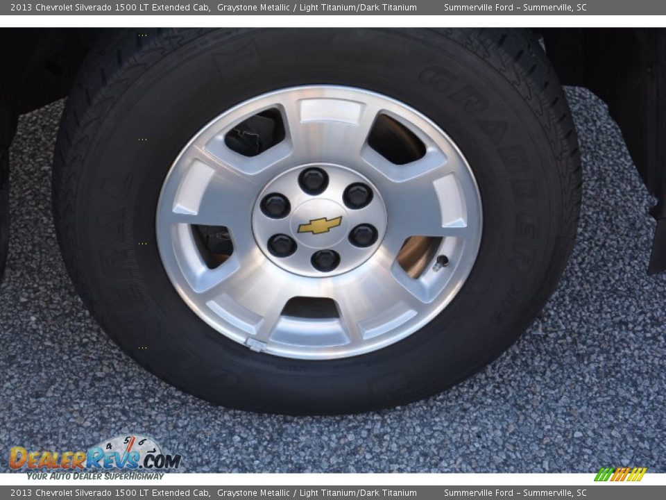 2013 Chevrolet Silverado 1500 LT Extended Cab Graystone Metallic / Light Titanium/Dark Titanium Photo #23