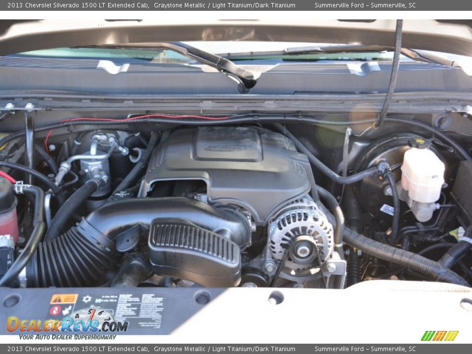 2013 Chevrolet Silverado 1500 LT Extended Cab Graystone Metallic / Light Titanium/Dark Titanium Photo #24