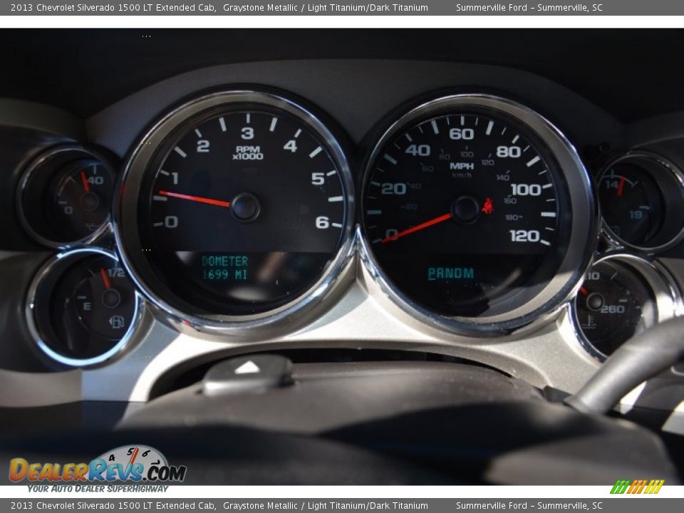 2013 Chevrolet Silverado 1500 LT Extended Cab Graystone Metallic / Light Titanium/Dark Titanium Photo #26