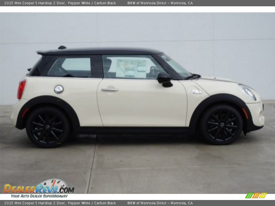 Pepper White 2015 Mini Cooper S Hardtop 2 Door Photo #2