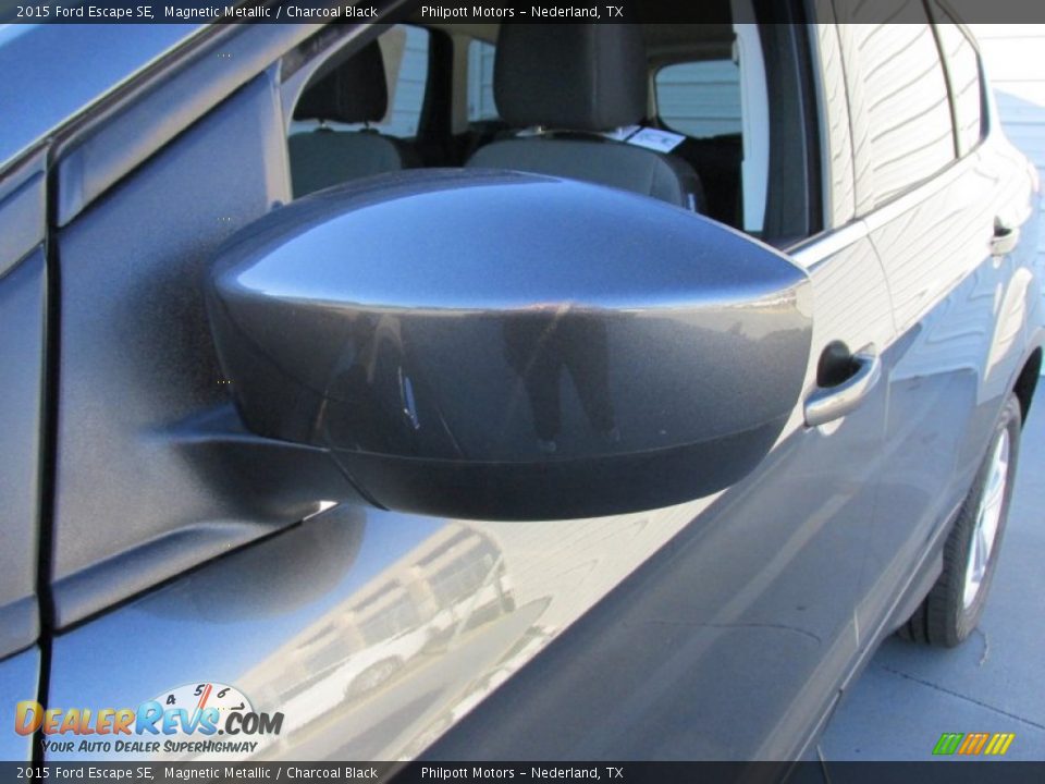 2015 Ford Escape SE Magnetic Metallic / Charcoal Black Photo #12