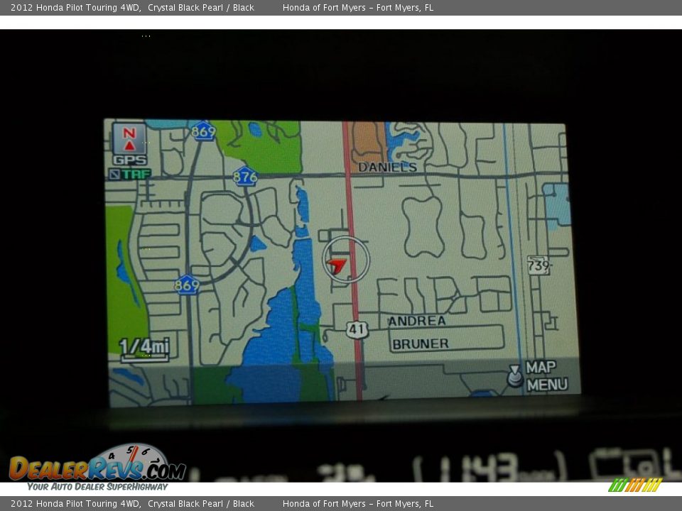 2012 Honda Pilot Touring 4WD Crystal Black Pearl / Black Photo #19