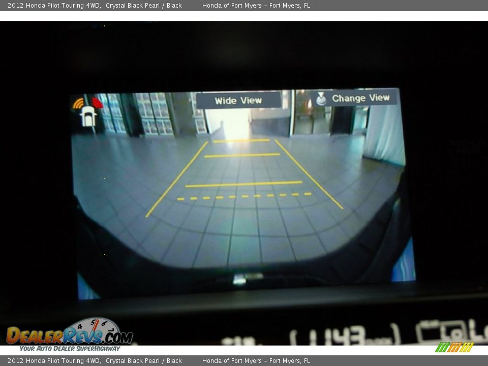 2012 Honda Pilot Touring 4WD Crystal Black Pearl / Black Photo #20