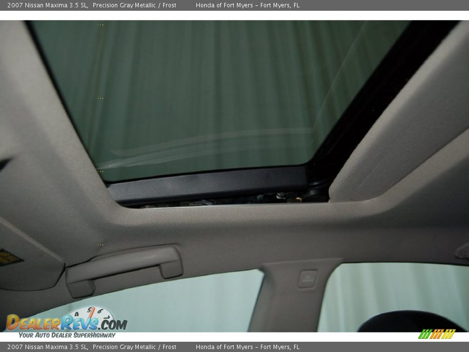 2007 Nissan Maxima 3.5 SL Precision Gray Metallic / Frost Photo #17