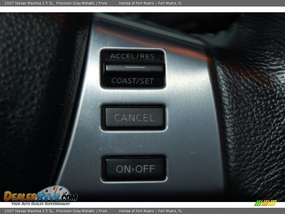 2007 Nissan Maxima 3.5 SL Precision Gray Metallic / Frost Photo #23