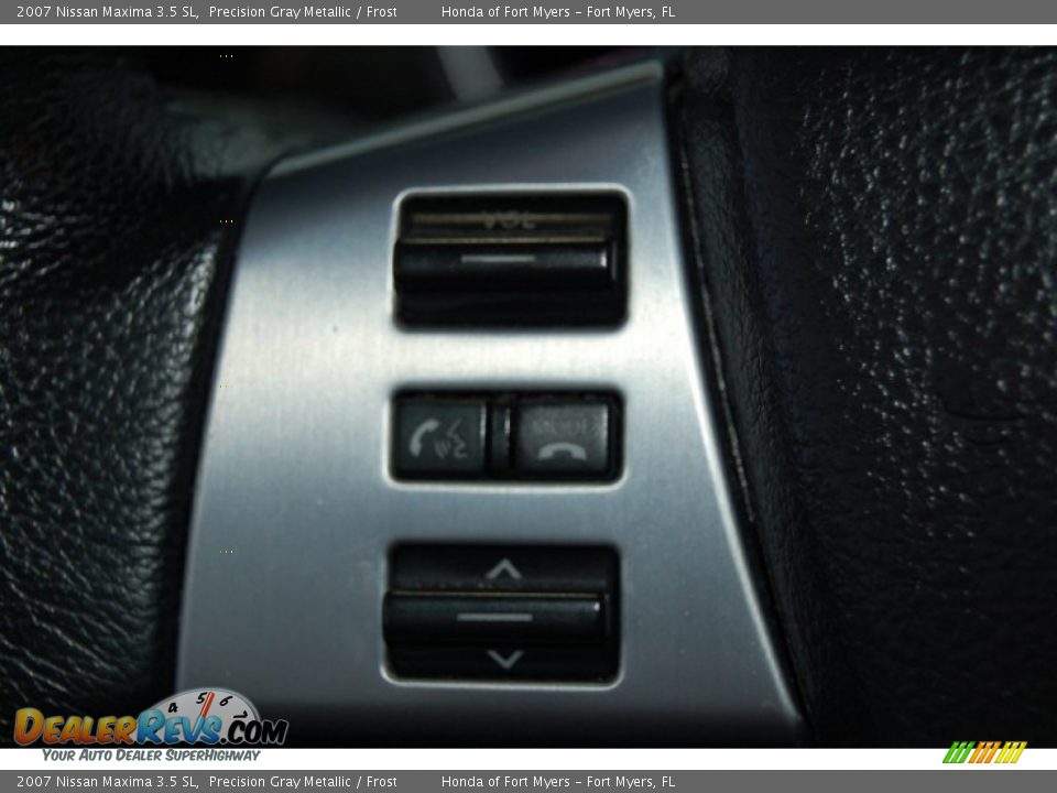 2007 Nissan Maxima 3.5 SL Precision Gray Metallic / Frost Photo #24