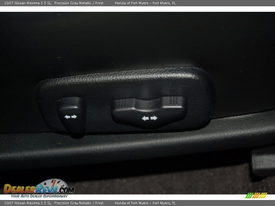 2007 Nissan Maxima 3.5 SL Precision Gray Metallic / Frost Photo #36