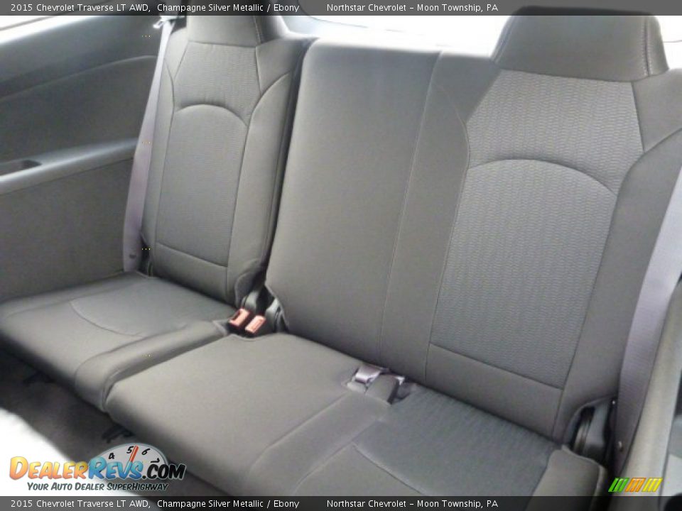 2015 Chevrolet Traverse LT AWD Champagne Silver Metallic / Ebony Photo #12