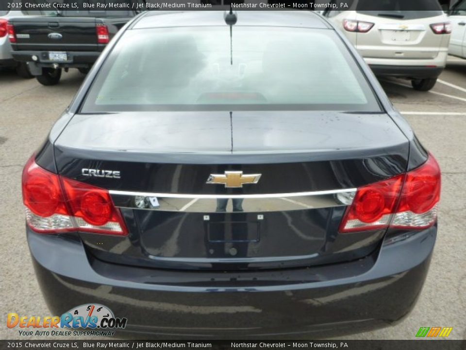 2015 Chevrolet Cruze LS Blue Ray Metallic / Jet Black/Medium Titanium Photo #4
