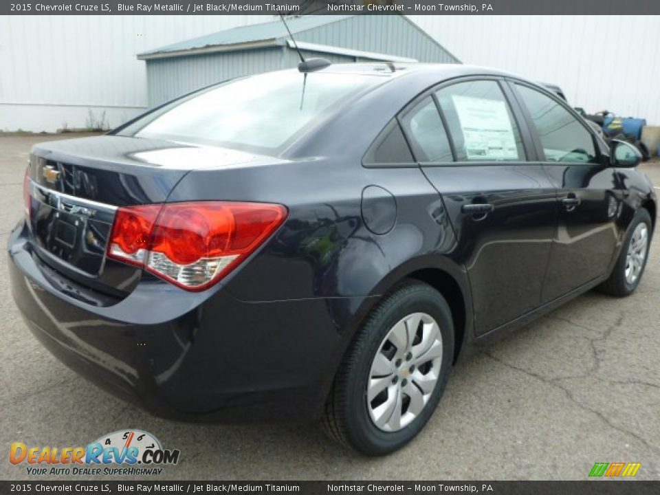 2015 Chevrolet Cruze LS Blue Ray Metallic / Jet Black/Medium Titanium Photo #5