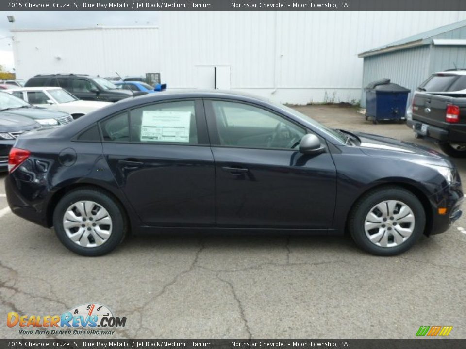 2015 Chevrolet Cruze LS Blue Ray Metallic / Jet Black/Medium Titanium Photo #6
