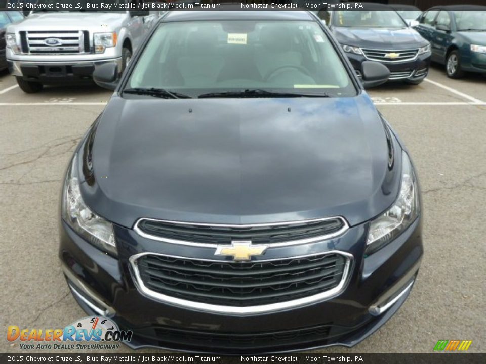 2015 Chevrolet Cruze LS Blue Ray Metallic / Jet Black/Medium Titanium Photo #8