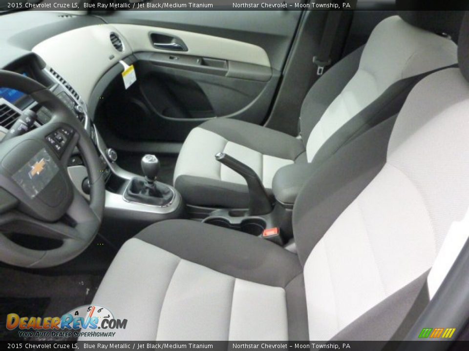 2015 Chevrolet Cruze LS Blue Ray Metallic / Jet Black/Medium Titanium Photo #10