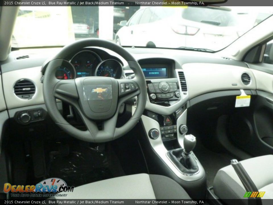 2015 Chevrolet Cruze LS Blue Ray Metallic / Jet Black/Medium Titanium Photo #12