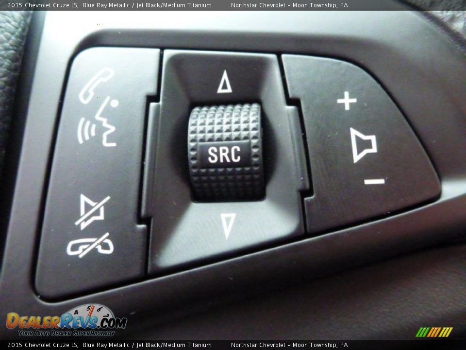 2015 Chevrolet Cruze LS Blue Ray Metallic / Jet Black/Medium Titanium Photo #15