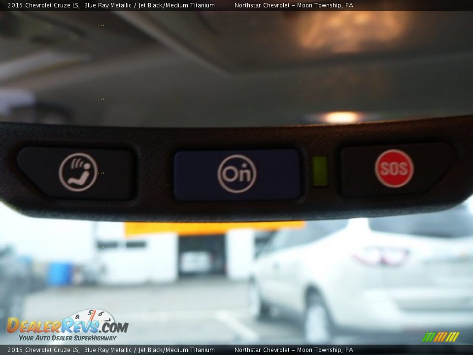 2015 Chevrolet Cruze LS Blue Ray Metallic / Jet Black/Medium Titanium Photo #17