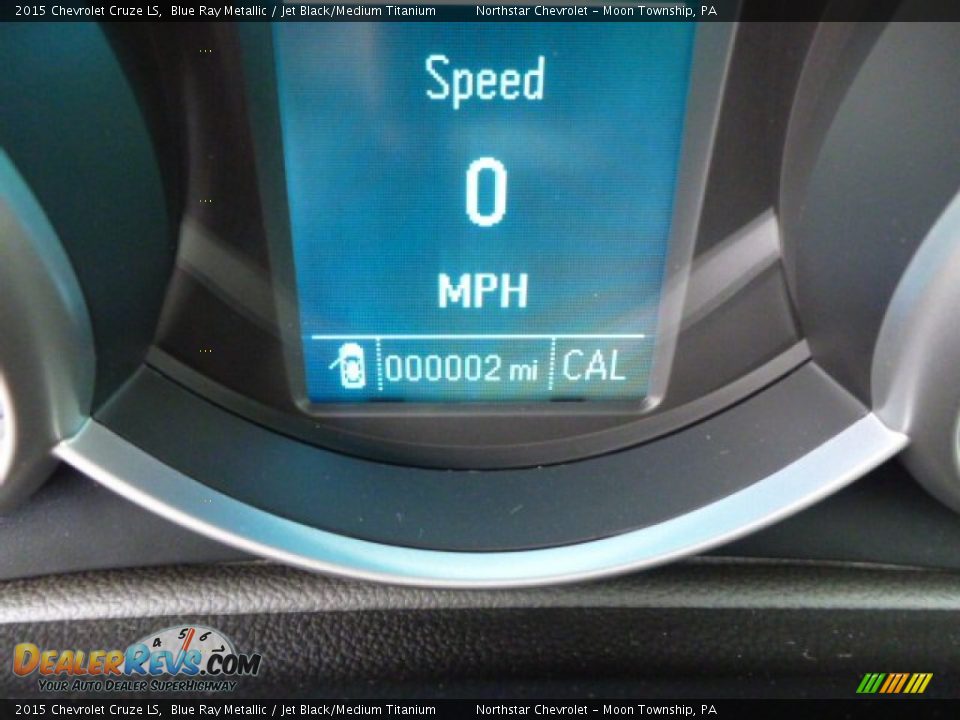 2015 Chevrolet Cruze LS Blue Ray Metallic / Jet Black/Medium Titanium Photo #20