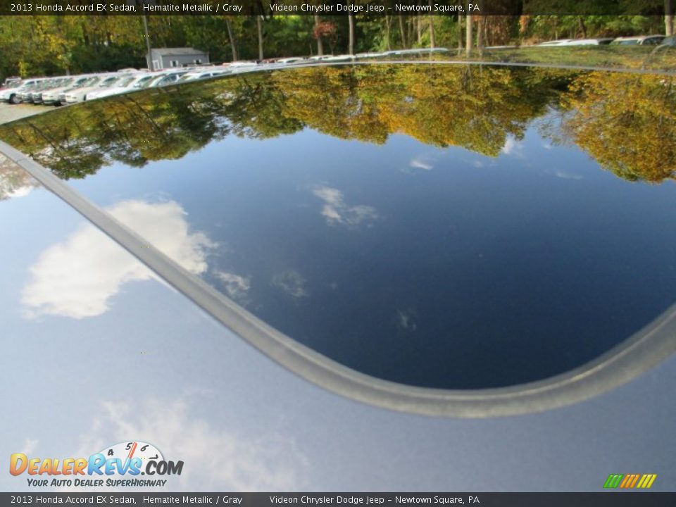 2013 Honda Accord EX Sedan Hematite Metallic / Gray Photo #9