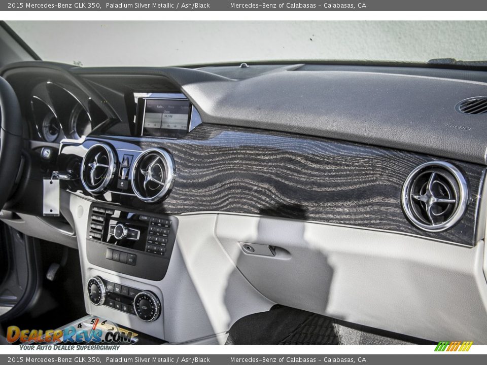 2015 Mercedes-Benz GLK 350 Paladium Silver Metallic / Ash/Black Photo #8