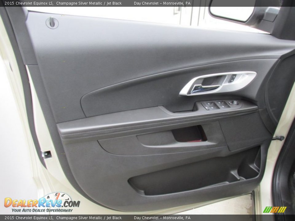 2015 Chevrolet Equinox LS Champagne Silver Metallic / Jet Black Photo #10