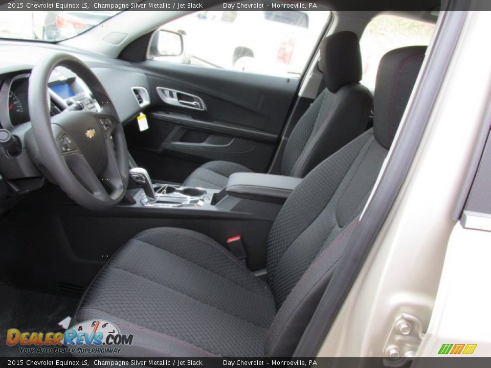 2015 Chevrolet Equinox LS Champagne Silver Metallic / Jet Black Photo #11
