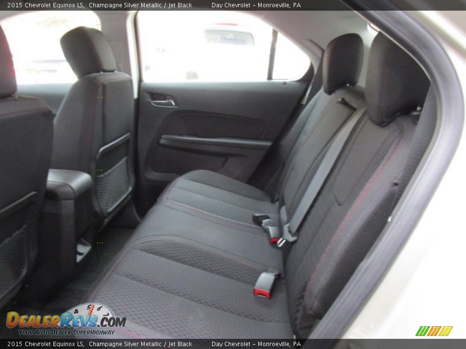 2015 Chevrolet Equinox LS Champagne Silver Metallic / Jet Black Photo #12