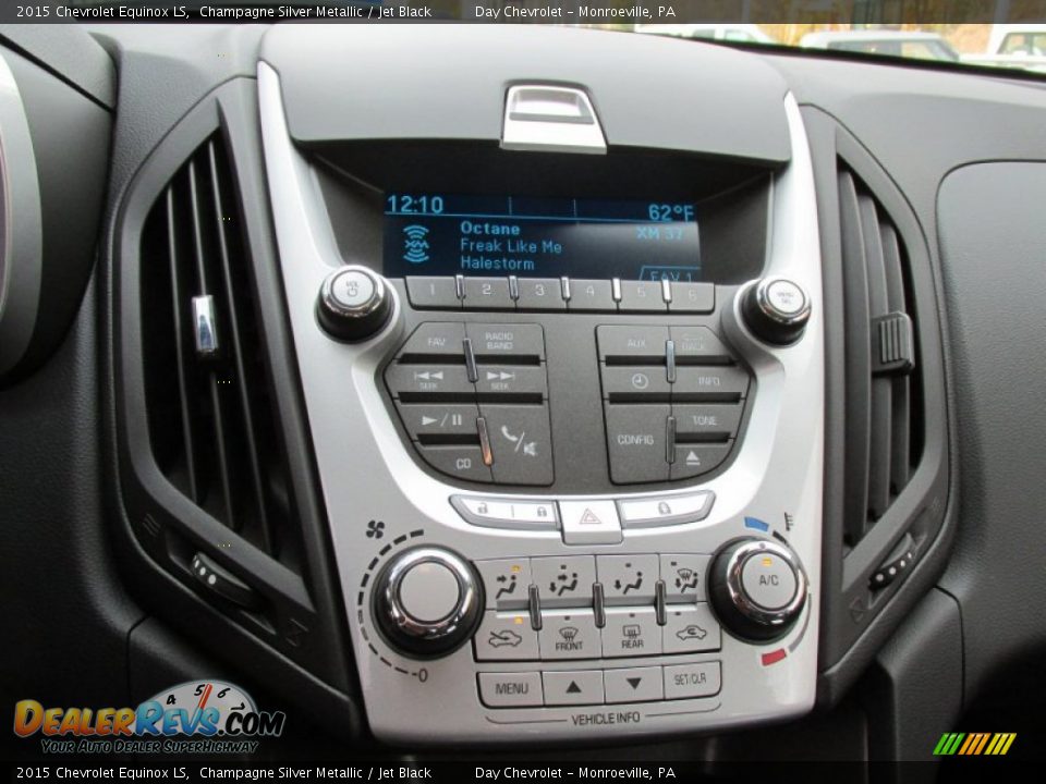 2015 Chevrolet Equinox LS Champagne Silver Metallic / Jet Black Photo #15