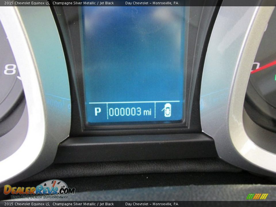 2015 Chevrolet Equinox LS Champagne Silver Metallic / Jet Black Photo #20
