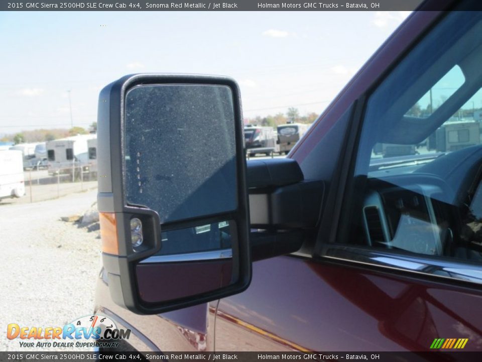 2015 GMC Sierra 2500HD SLE Crew Cab 4x4 Sonoma Red Metallic / Jet Black Photo #7