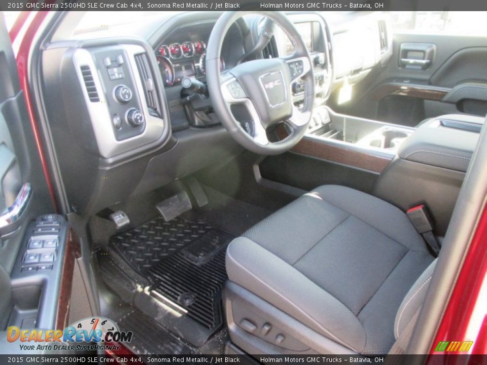 2015 GMC Sierra 2500HD SLE Crew Cab 4x4 Sonoma Red Metallic / Jet Black Photo #9