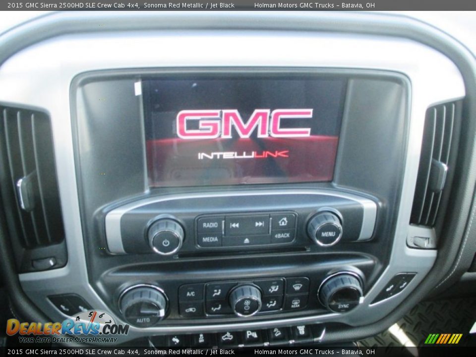 2015 GMC Sierra 2500HD SLE Crew Cab 4x4 Sonoma Red Metallic / Jet Black Photo #11