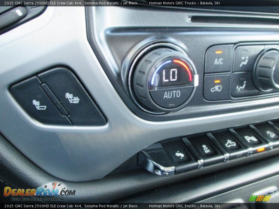 2015 GMC Sierra 2500HD SLE Crew Cab 4x4 Sonoma Red Metallic / Jet Black Photo #18