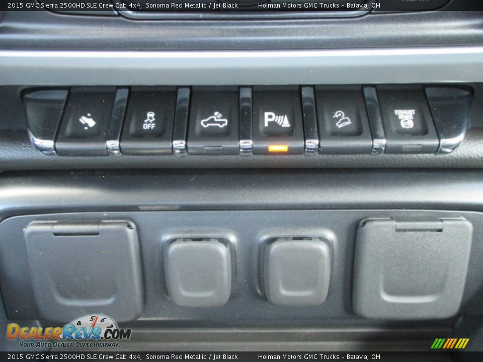 2015 GMC Sierra 2500HD SLE Crew Cab 4x4 Sonoma Red Metallic / Jet Black Photo #21
