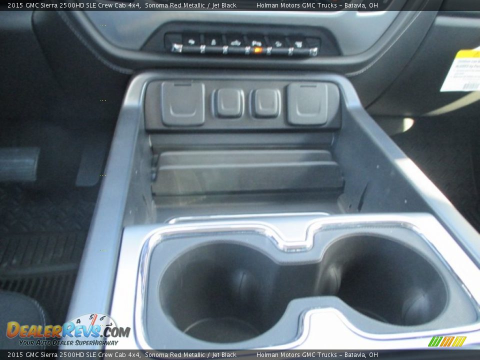 2015 GMC Sierra 2500HD SLE Crew Cab 4x4 Sonoma Red Metallic / Jet Black Photo #23