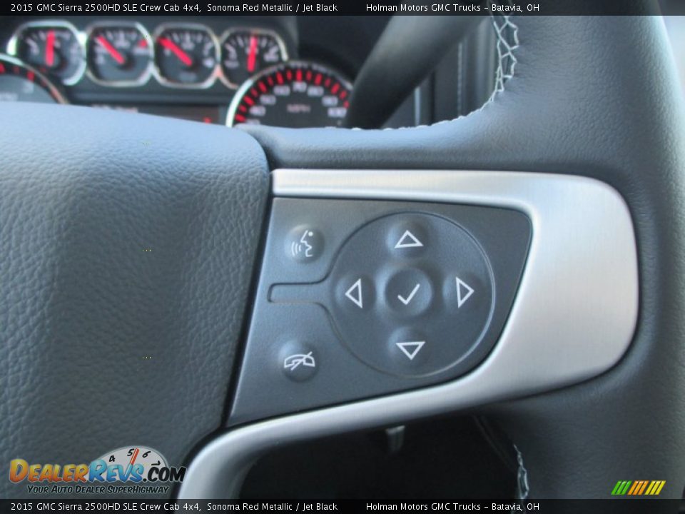 2015 GMC Sierra 2500HD SLE Crew Cab 4x4 Sonoma Red Metallic / Jet Black Photo #25
