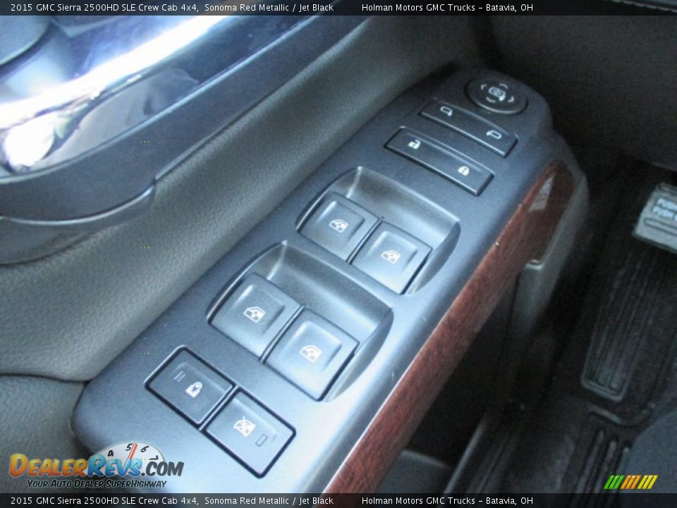 2015 GMC Sierra 2500HD SLE Crew Cab 4x4 Sonoma Red Metallic / Jet Black Photo #30
