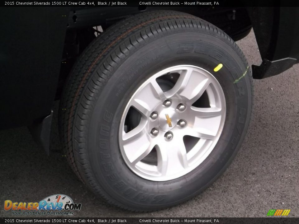 2015 Chevrolet Silverado 1500 LT Crew Cab 4x4 Wheel Photo #3
