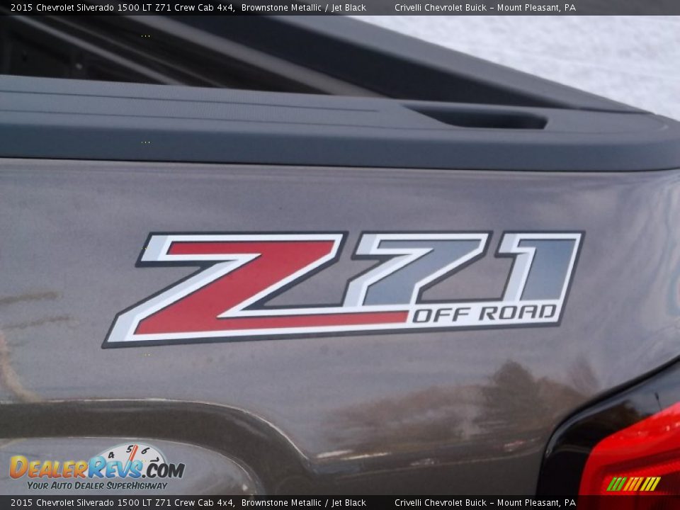 2015 Chevrolet Silverado 1500 LT Z71 Crew Cab 4x4 Brownstone Metallic / Jet Black Photo #4