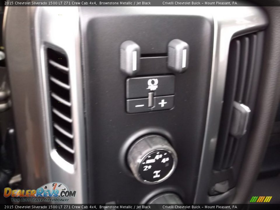 2015 Chevrolet Silverado 1500 LT Z71 Crew Cab 4x4 Brownstone Metallic / Jet Black Photo #11