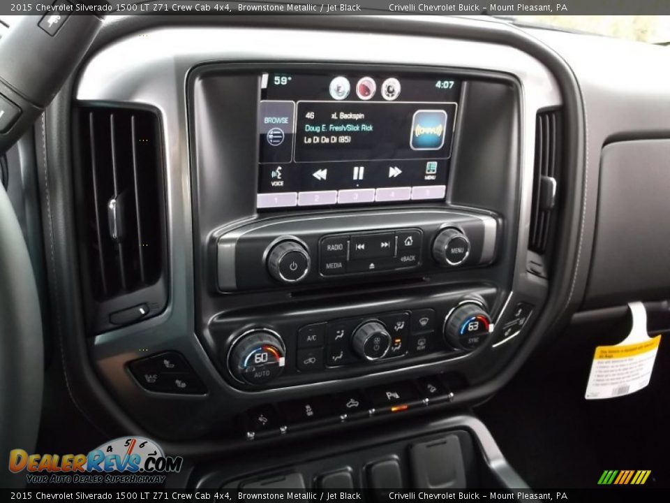 Controls of 2015 Chevrolet Silverado 1500 LT Z71 Crew Cab 4x4 Photo #18