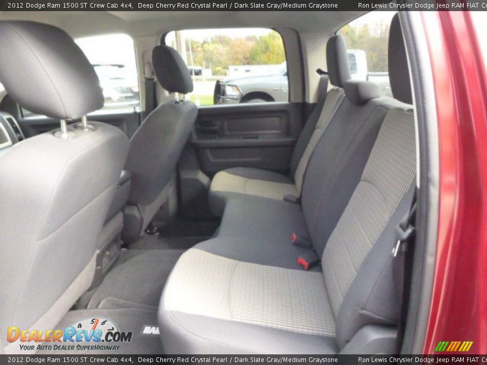 2012 Dodge Ram 1500 ST Crew Cab 4x4 Deep Cherry Red Crystal Pearl / Dark Slate Gray/Medium Graystone Photo #12