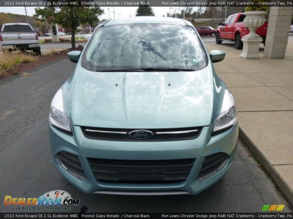 2013 Ford Escape SE 2.0L EcoBoost 4WD Frosted Glass Metallic / Charcoal Black Photo #3