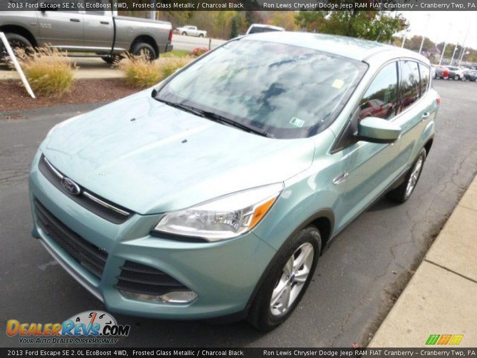 2013 Ford Escape SE 2.0L EcoBoost 4WD Frosted Glass Metallic / Charcoal Black Photo #4