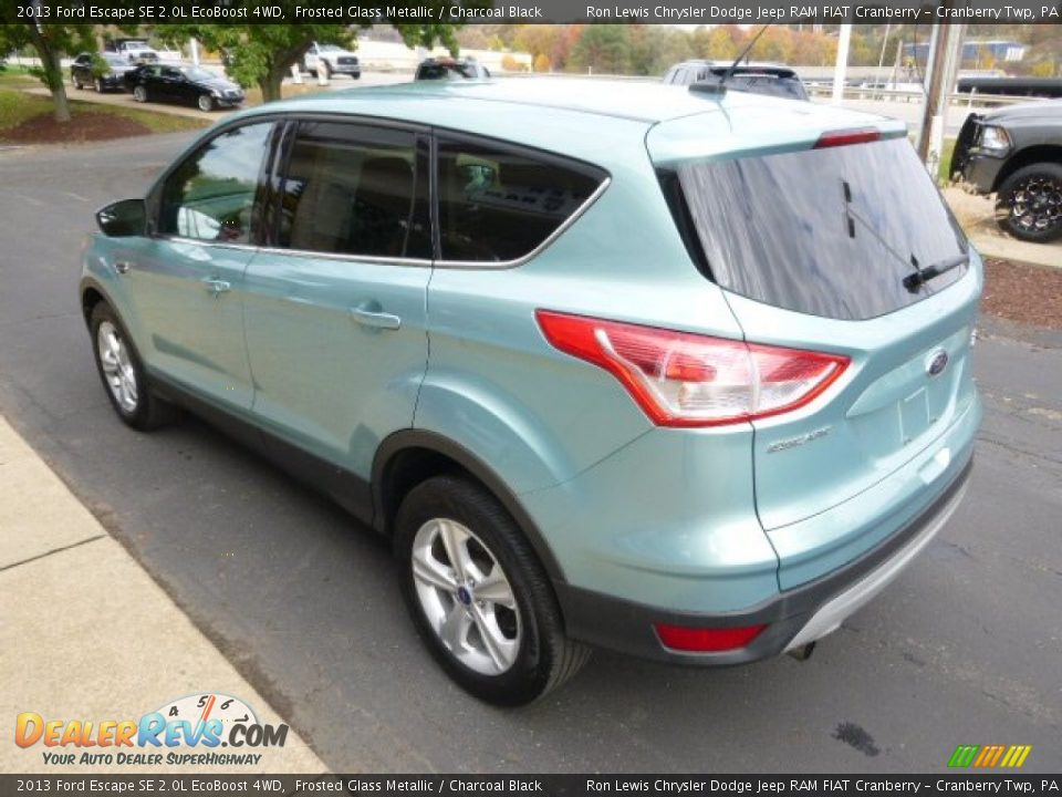 2013 Ford Escape SE 2.0L EcoBoost 4WD Frosted Glass Metallic / Charcoal Black Photo #6