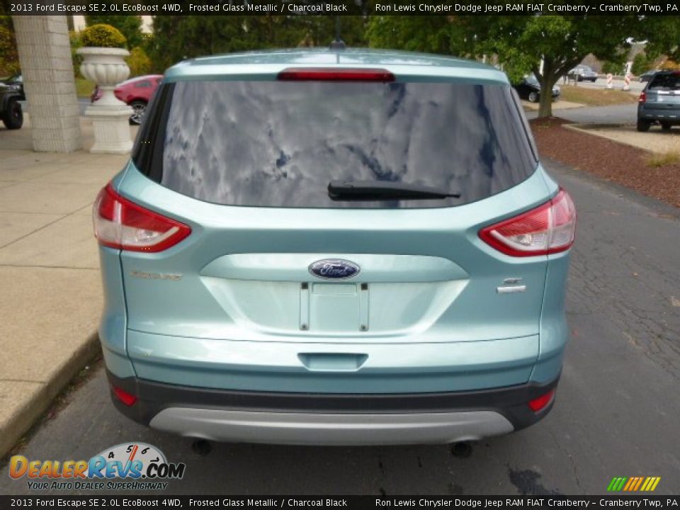 2013 Ford Escape SE 2.0L EcoBoost 4WD Frosted Glass Metallic / Charcoal Black Photo #7