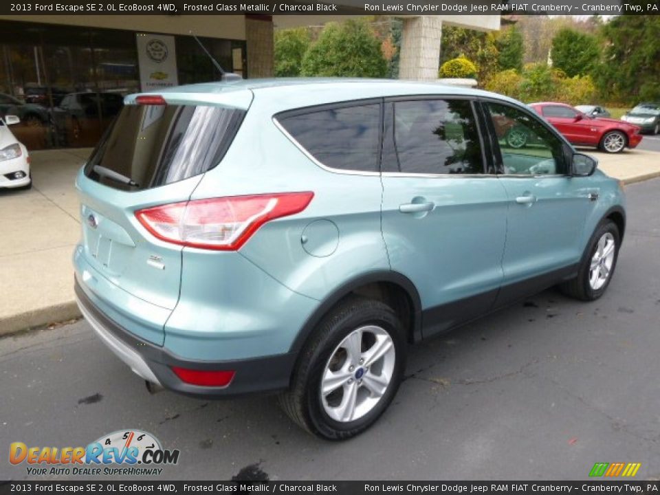 2013 Ford Escape SE 2.0L EcoBoost 4WD Frosted Glass Metallic / Charcoal Black Photo #8