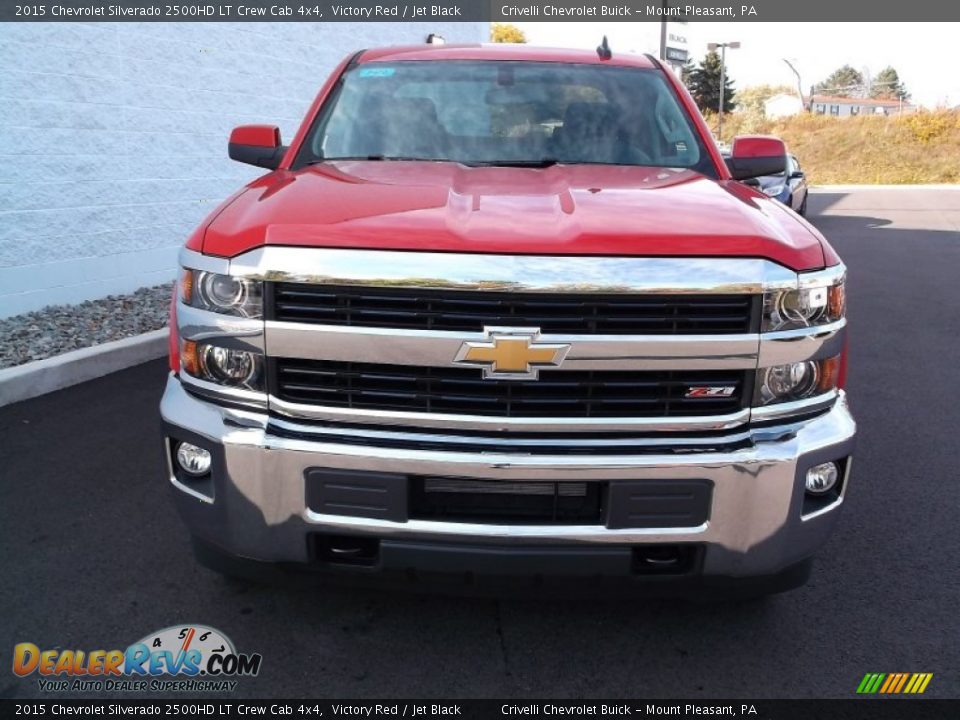 2015 Chevrolet Silverado 2500HD LT Crew Cab 4x4 Victory Red / Jet Black Photo #5